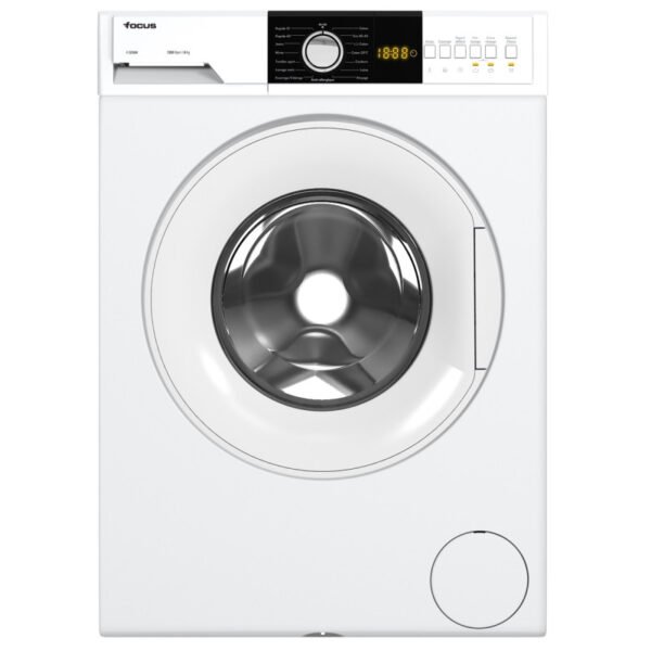 Machine à Laver Frontale Focus F.1208W / 8 Kg / 1200 Tours / Blanc
