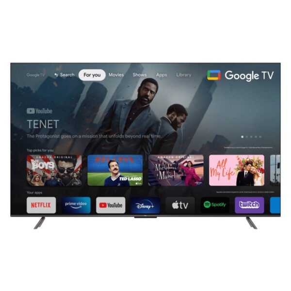 TV LED TCL SMART 50' P635 UHD 4K + Récepteur intégré