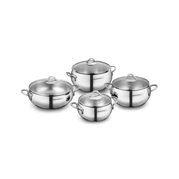 Korkmaz Tombik 8pc Cookware Set