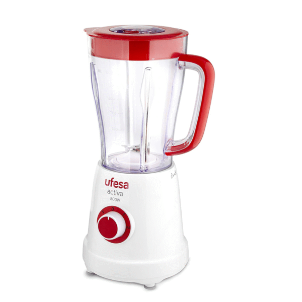 UFESA Blender BS4707 Activa (500 W) Blanc & Rouge
