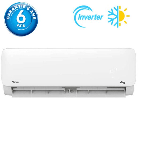 Climatiseur Condor CS18-AL84T3 18000 BTU Alpha Smart Inverter Chaud Froid