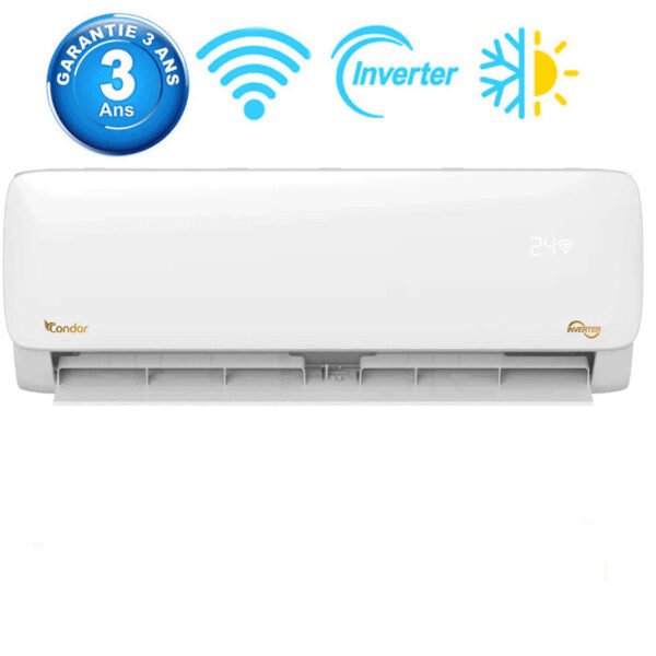 Climatiseur Condor CS18-AL84T3 18000 BTU Alpha Smart Inverter Chaud Froid