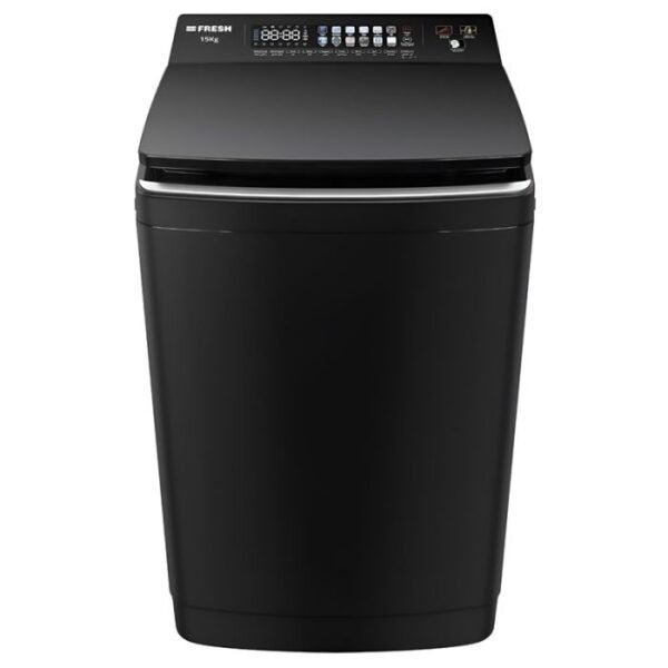 Lave linge Top FRESH FTM-15B 15kg - Noir