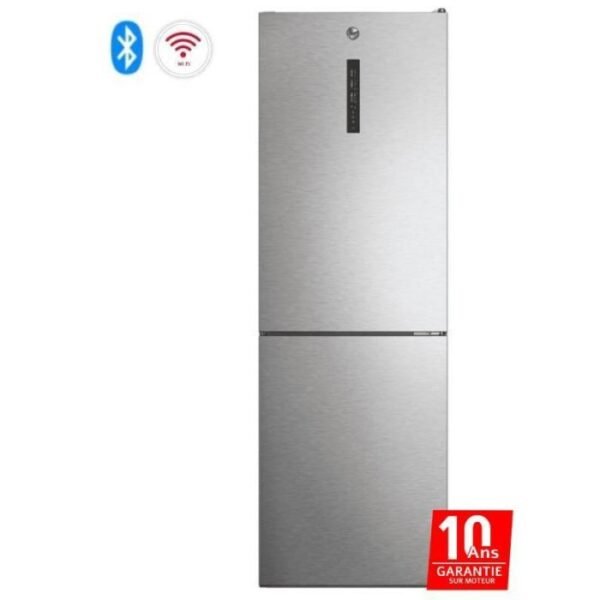 Réfrigérateur Combiné HOOVER HOCE7T618EX 341 Litres NoFrost